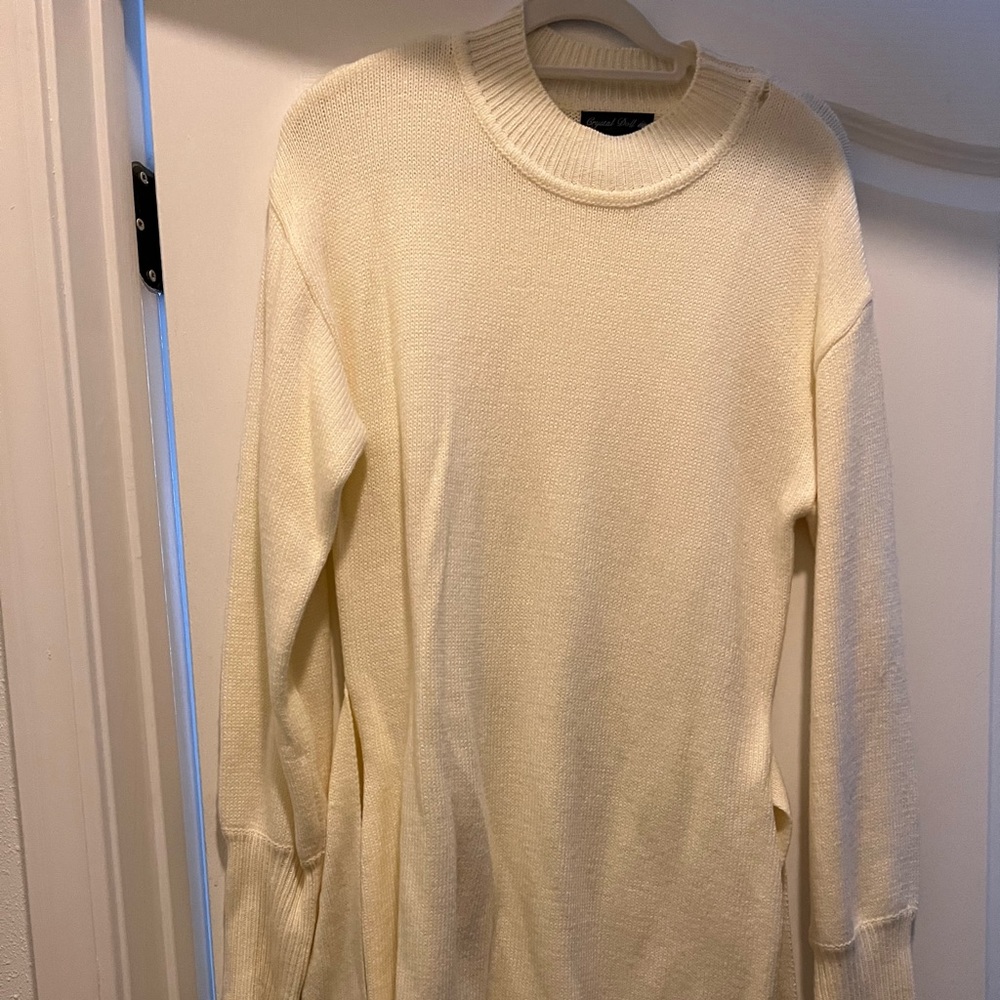 Long Sleeve White Dress